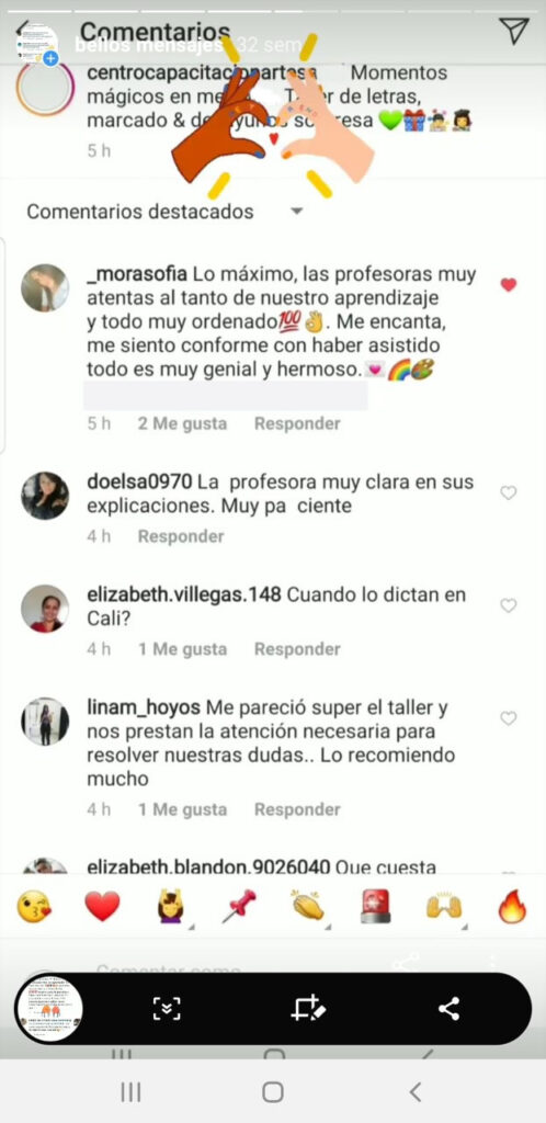 Testimonio curso de pestañas