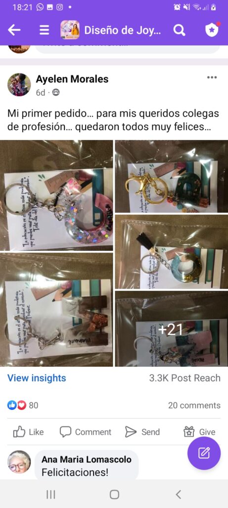 Testimonios 6 curso joyeria
