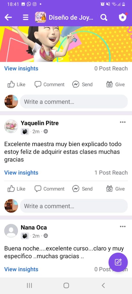 Testimonios 7 curso joyeria